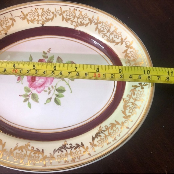 Antique Dish Set. 6 Pieces. Gold Trim. Sydney British Anchor. England - Picture 4 of 8